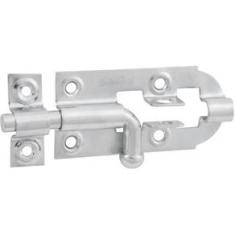 Imagem de Fechadura redondo 2.1/2&quot; aço carbono zincado pacote 12 peças - Vonder