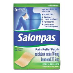 Imagem de Salonpas Pain Relief Patch com 5 adesivos 5 Adesivos