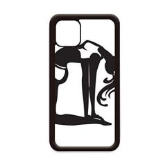 Imagem de Capa Graceful Yoga Girl Stretching Keep Healthy para iPhone 12 Pro Max para Apple Mini Mobile Case