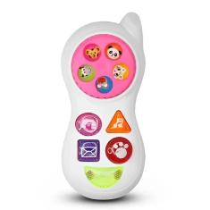 Imagem de Telefone Musical Baby Phone Bichos c/Som e Luz BR - Pica Pau