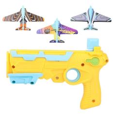 Imagem de Catapulta Avião De Brinquedo Infantil Com Lançador De avião