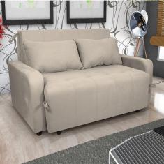 Imagem de Sofá Cama 2 Lugares Amora New Bege