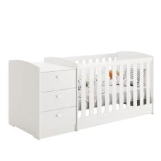 Imagem de Berço Multifuncional Atlanta Branco Fosco