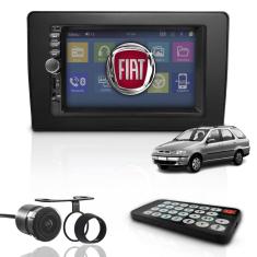 Imagem de Kit Central Multimídia Mp5 2 Din Bt Espelha Palio Weekend