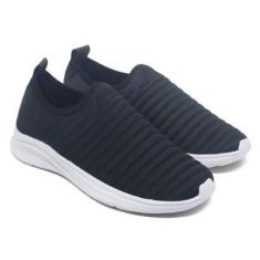 Imagem de Tenis Feminino Casual Conforto Calce Facil Macio-Feminino