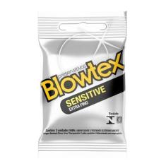 Imagem de Preservativo Blowtex Lubrificado Sensitive - 12 Embalagens com 3 Unida