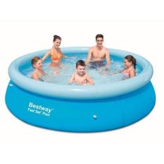 Imagem de Piscina Inflável 3.638 l Redonda Bestway Fast Set 57009