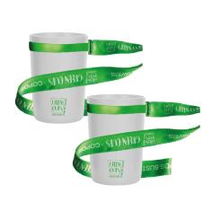 Imagem de 2 Copos Eco  Com Cordão Green Cups 200 ml