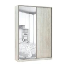 Imagem de Guarda-roupa Solteiro 2 Portas De Correr 160 Cm Legno Crema