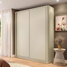 Imagem de Guarda Roupa 190cm Com Laterais Curvas E 2 Portas De Correr - Casa Lar