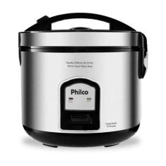 Imagem de Panela Elétrica Arroz Philco Ph10 Inox Visor Glass 10 Xícaras Refoga E