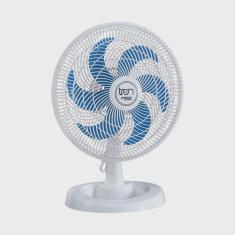 Imagem de Ventilador Oscilante Mesa 220v 50 Cm Pp Premium 130w Branco/Azul