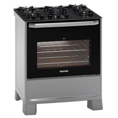 Imagem de Fogão Suggar Best Glass 5 Queimadores Prata FGVBG510PRIX Bivolt