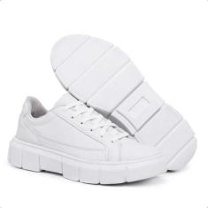 Imagem de Tênis Sapatênis Masculino Casual Conforto Sola Alta Tratorada-Masculino