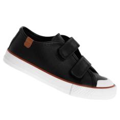 Imagem de Tênis Diversão Mini Carlos Preto - Infantil - 33 - Preto-Unissex