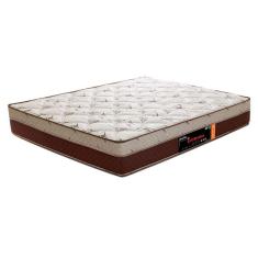 Imagem de Colchão Casal Mola Ensacada Pro Soft Bamboo (26x138x188) Bege e Marrom