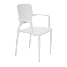 Imagem de Cadeira Plastica Monobloco Com Bracos Safira 