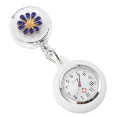 Imagem de Hemobllo Relógio de bolso Nurse com clipe para relógio de enfermagem, lapela pendurada, relógio de bolso, para mulheres, , , 9.5X4.2CM