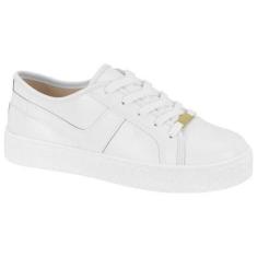 Imagem de Tênis Casual Moleca 5712.329 Feminino - Branco/Branco-Feminino