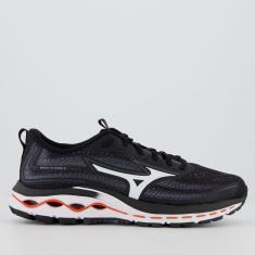 Imagem de Tênis Mizuno Wave Nitron 2 Preto e Laranja-Masculino