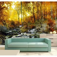 Imagem de Papel de Parede - Paisagens Cachoeira 3D 3,75M² na 010