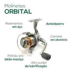 Imagem de Molinete De Pesca Orbital 6.000 Pesca Brasil