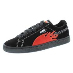 Imagem de PUMA x Butter Goods Tênis masculino de camurça, Preto/vermelho, 42