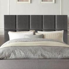Imagem de Cabeceira Estofada Turquia 160cm Queen Size Para Cama Box Quarto Suede