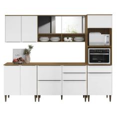 Imagem de Cozinha Modulada Completa 05 Peças 20058 Atacama Branco Armoveis