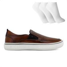 Imagem de Democrata Denim Fender Masculino + 3 Pares de Meias