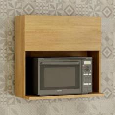 Imagem de Armário de Cozinha Aéreo Microondas Dakota Cinamomo