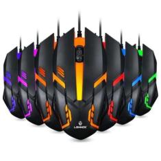 Imagem de Mouse Com Fio RGB 1200Dpi PC/Notebook/Gamer Lehmox Ley-206 - G-Mouse