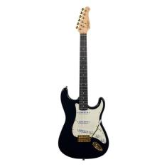 Imagem de Guitarra Seizi Vintage Shinobi Sss Black Gold