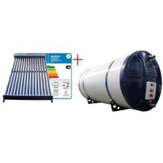 Imagem de Kit Aquecedor Solar Boiler 200 Litros Coletor Vácuo 15 Tubos