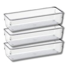 Imagem de Kit 3 Organizador Acrilíco Modular 5 Porta Maquiagem Perfume - Pratica