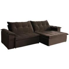 Imagem de Sofá Soberano 2,30m café - Sofá Casa