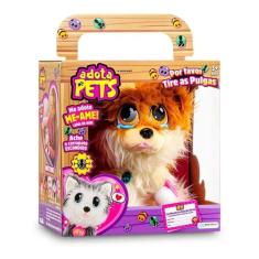 Imagem de Adota Pets Pastor Alemão Lulu Pelúcia Infantil Multikids