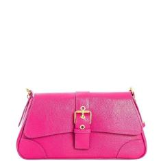 Imagem de Bolsa Leopoldine em Couro Legítimo Pink com Fivela-Feminino