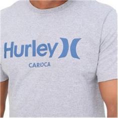 Imagem de Camiseta Hurley Silk Carioca Masculina  Claro