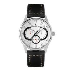 Imagem de Relógio Pulso Jean Vernier Masculino Pulseira Couro Jv01943