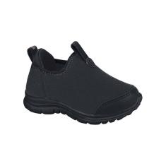 Imagem de Tênis Infantil Masculino Ortopé DNA Flex Calce Fácil Preto