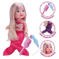 Imagem de Boneca Coleção My Little Collection Sereia - Divertoys