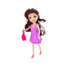 Imagem de Boneca Troca Roupa Acessório Jennifer Fashion Brinquedo Morena