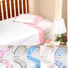 Imagem de Lençol De Bebe Para Berço Americano Em Algodao Lencol C Elástico E Vir