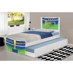 Imagem de Cama Bicama Juvenil Copa Do Mundo Brasil C/ Colchões