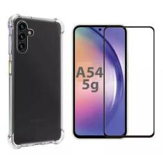 Imagem de Kit Capa Anti Impacto Samsung Galaxy A54 5G + Película Vidro 3D