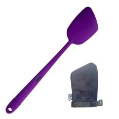 Imagem de Aplicador de loção dobrável para costas e corpo (luva de microfibra incluída) - protetor solar, autobronzeador, medicamentos, aplicador de loção corporal para as costas, EOT Wellness