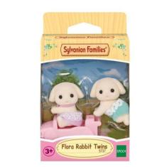 Imagem de Bonecos Sylvanian Families - Gemeos Coelhos Floral EPOCH MAGIA