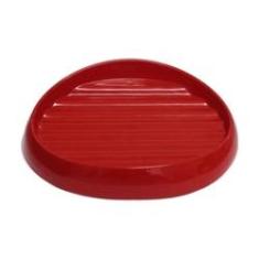 Imagem de Comedouro Antiderrapante para Gatos Vermelho Mr Pet