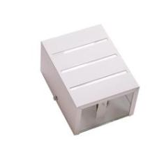 Imagem de Kit 3 Arandelas Branco 2 Focos E 3 Frisos Parede Ar1612